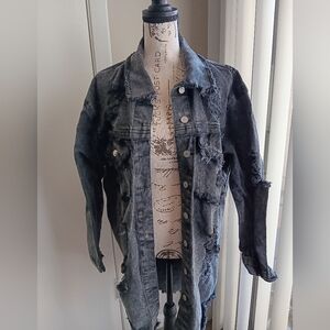 ❤️Thrill Jeans Gray Denim Jacket